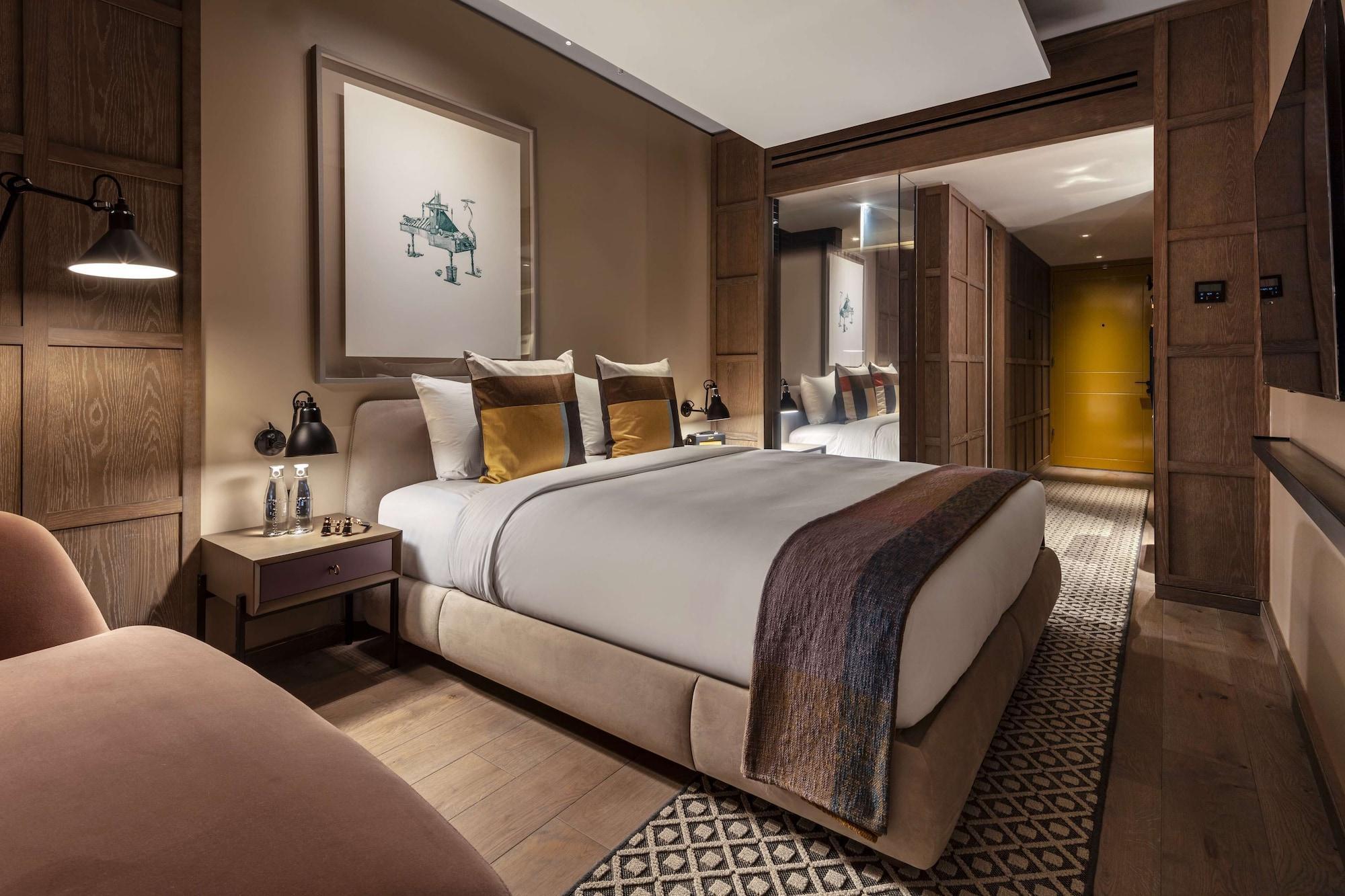 Hotel The Londoner Zewnętrze zdjęcie A bedroom at The Standard London